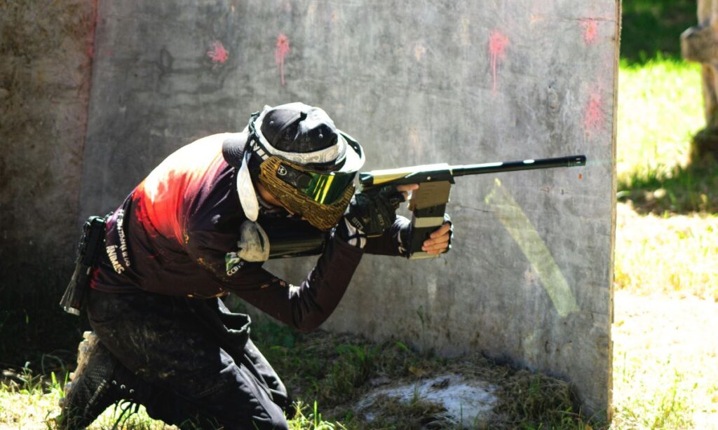 paintball actividad de 100 bolas