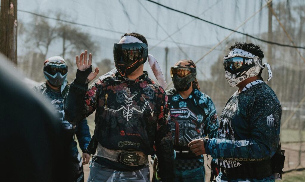paintball actividad de 300 bolas